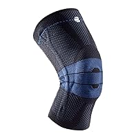 Bauerfeind - GenuTrain - Knee Support Brace - Targeted Support for Pain Relief and Stabilization of The Knee - Size 4 - Color Black