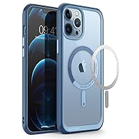 SUPCASE for iPhone 13 Pro Max Case (Unicorn Beetle Mag),[Compatible with MagSafe] [Military-Grade Protection] Protective Slim Clear Magnetic Shockproof Phone Case for iPhone 13 Pro Max, Azure
