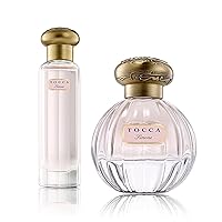 Tocca Eau de Parfum Set for Women, Simone (20ml + 50ml) - Fresh Floral - Breezy, Sparkling, Radiant - Hand-Finished Bottle