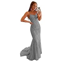 Mermaid Trumpet Sexy Prom Dress Off-The-Shoulder Court Train Sleeveless Romantic Formal Evening Dress Appliques 2024