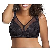 JUST MY SIZE Women's Lace Foam Wire, Shaping Bra with Convertible Straps