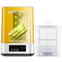 ANYCUBIC Wash and Cure 3.0. Newest Uparaded Volume 2 in 1 Wash and Cure Station. with Gooseneck Lights. for Mars Anycubic Photon Mono 4K 2 LCD SLA DLP 3D Printer Washing Size of 165 x 100 x180 mm