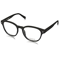 Polaroid Sunglasses womens Pldd345 Prescription Eyeglass Frames, Black, 49 mm US