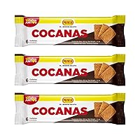 Pozuelo Cocanas Cookies | Coconut Cookies | Fresh & Crunchy | Great Dessert | 5.89 Oz (Pack of 3)