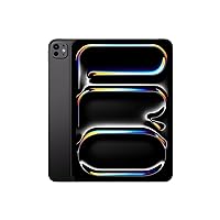 Apple iPad Pro 11-Inch (M4): Ultra Retina XDR Display, 512GB, Landscape 12MP Front Camera/12MP Back Camera, LiDAR Scanner, Wi-Fi 6E + 5G Cellular with eSIM, All-Day Battery Life — Space Black Apple iPad Pro 11-Inch (M4): Ultra Retina XDR Display, 512GB, Landscape 12MP Front Camera/12MP Back Camera, LiDAR Scanner, Wi-Fi 6E + 5G Cellular with eSIM, All-Day Battery Life — Space Black