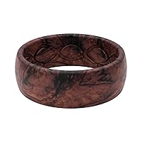 Groove Life Nomad Silicone Ring Breathable Rubber Wedding Rings for Men, Lifetime Coverage, Unique Design, Comfort Fit Ring
