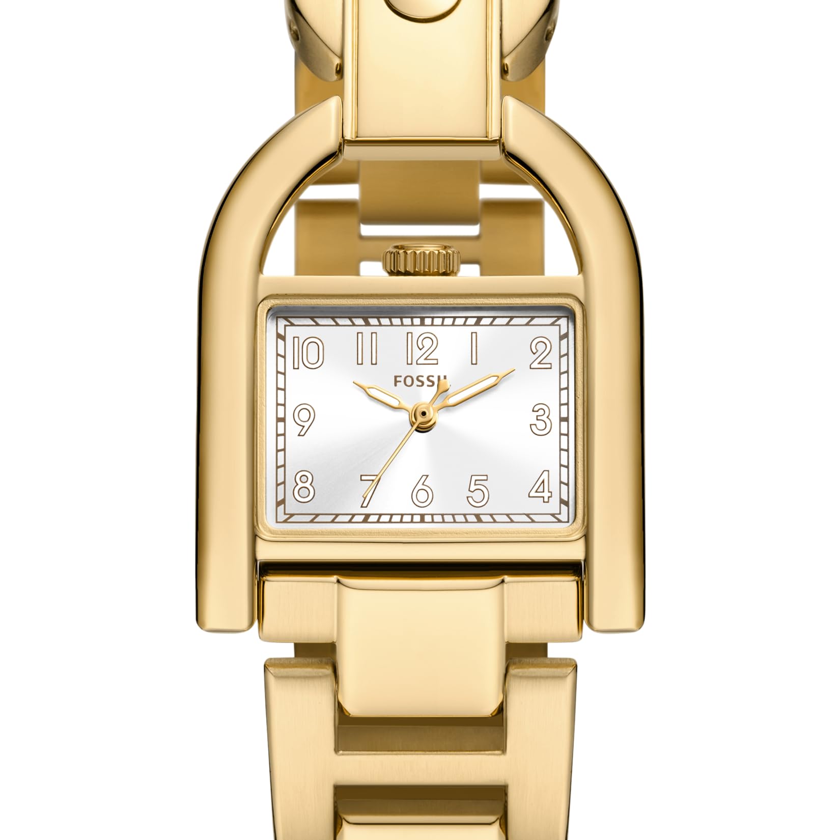 Fossil Women's Harwell Quartz Stainless Steel Three-Hand Watch, Color: Gold (Model: ES5327)