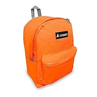 Everest Classic Backpack, Tangerine, One Size