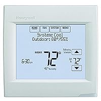 TH8321WF1001 Touchscreen Thermostat WiFi Vision Pro 8000 with Stages Upto 3 Heat / 2 Cool