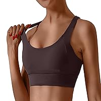 High Impact Sports Bra for Women Straps Workout Bras Support Adjustable Bra for Women Bras Wireless Front