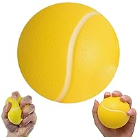Grip Ball for Hand Strength 2.8 Inch Good Resilience Soft PU Squeeze Balls for Hand Therapy Hand Exercisers Stress Balls for Adults the Elderly Hand Grip Strengthen