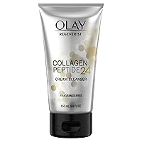 Olay Regenerist Collagen Peptide 24, Facial Cleanser Face Wash, Fragrance-free, 150 Milliliters