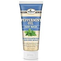 Difeel Peppermint Oil Hair Mask 8 oz. - Deep Conditioning Hair Treatment Mask Difeel Peppermint Oil Hair Mask 8 oz. - Deep Conditioning Hair Treatment Mask