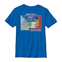 STAR WARS Periodically Boy's Solid Crew Tee