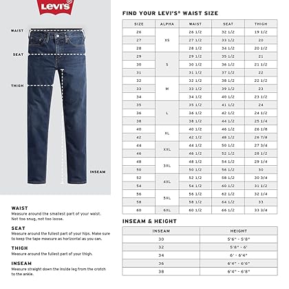 Levi's Men's 569 Loose Straight Fit Jeans (Stretch)