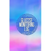 Glucose Monitoring Log: Blue Blood Sugar Monitoring Log: Type 1 & Type 2 | Portable & Compact 5” x 8” | Diabetes, Blood Sugar Diary | Daily Readings ... & After Meal, Notes, Appointment Log (Health)