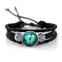 Circling Sharks Bracelet Personalized jewelry Leather Bracelet Gifts Customize Your Own Style