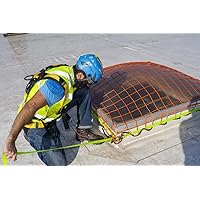 Tie Down 65401 Roof Top Safety Skylight Netting, Orange, 10' Length, 10' Width (Pack of 1)