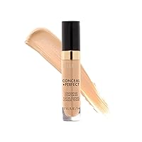 Conceal + Perfect Longwear Concealer - Light Natural (0.17 Fl. Oz.) Vegan, Cruelty-Free Liquid Concealer - Cover Dark Circles, Blemishes & Skin Imperfections for Long-Lasting Wear