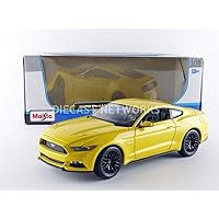 Maisto 31197Y Ford Mustang GT 2015 1:18 Scale Yellow