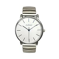 Men's Analogue Quartz Watch with Stainless Steel Strap DBA2272A, Silver, Strap