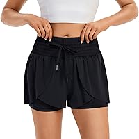 Blaosn Flowy Athletic Shorts for Women Gym Yoga Workout Running Tennis Skirt Comfy Skort Lounge Cute Clothes Casual Summer