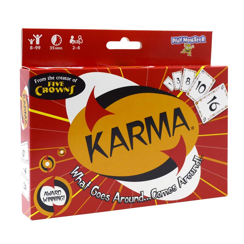 KARMA — The Elimination-Style Card Game With Multiple Winners — Fun for All Ages — For Ages 8+