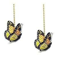 Monarch Butterfly Ceiling Fan Pull Chain Extension Ornament 6