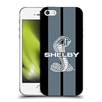 Head Case Designs Officially Licensed Shelby Gray Car Graphics Soft Gel Case Compatible with Apple iPhone 5 / iPhone 5s / iPhone SE 2016