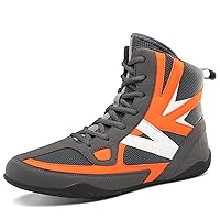 Men's and Women's high top Wrestling Shoes Non Slip Breathable Boxing Shoes Wrestling Training Shoes Speed