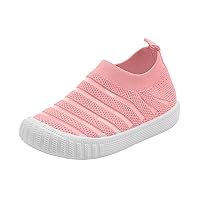 Girls Shoes Size 3 Summer and Autumn Girls Flying Woven Mesh Breathable Comfortable Flat Casual Toddler Girl 8 Shoes
