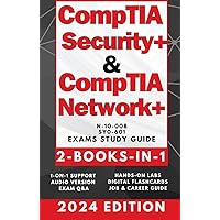 COMPTIA SECURITY+ & NETWORK+ STUDY GUIDE: The Ultimate 2-BOOKS-IN-1 Certification Pack with 1-ON-1 SUPPORT, AUDIO, HANDS-ON LABS, TESTS, REAL-WORLD SCENARIOS, TROUBLESHOOTING, CAREER GUIDANCE & MORE