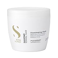 Alfaparf Milano Semi Di Lino Diamond Illuminating Hair Mask - Color Safe Deep Conditioner for Color Treated Hair - Adds Shine and Body - Sulfate, Paraben and Paraffin Free - Professional Salon Quality