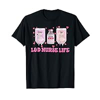 Labor & Delivery Nurse Valentine L&D Nursing Valentine's Day T-Shirt