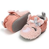 LAFEGEN Baby Booties for Boys Girls with Soft Lining Non Slip Gripper Newborn Infant Slipper Socks Toddler First Walker Crib Shoes 0-18 Months