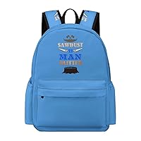 Sawdust Is Man Glitter3 Backpack Lightweight Laptop Backpack Travel Business Bag Casual Shoulder Bags Daypack for Women Men