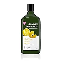 Avalon Organics Clarifying Shampoo, Lemon 11 oz (Pack of 10)