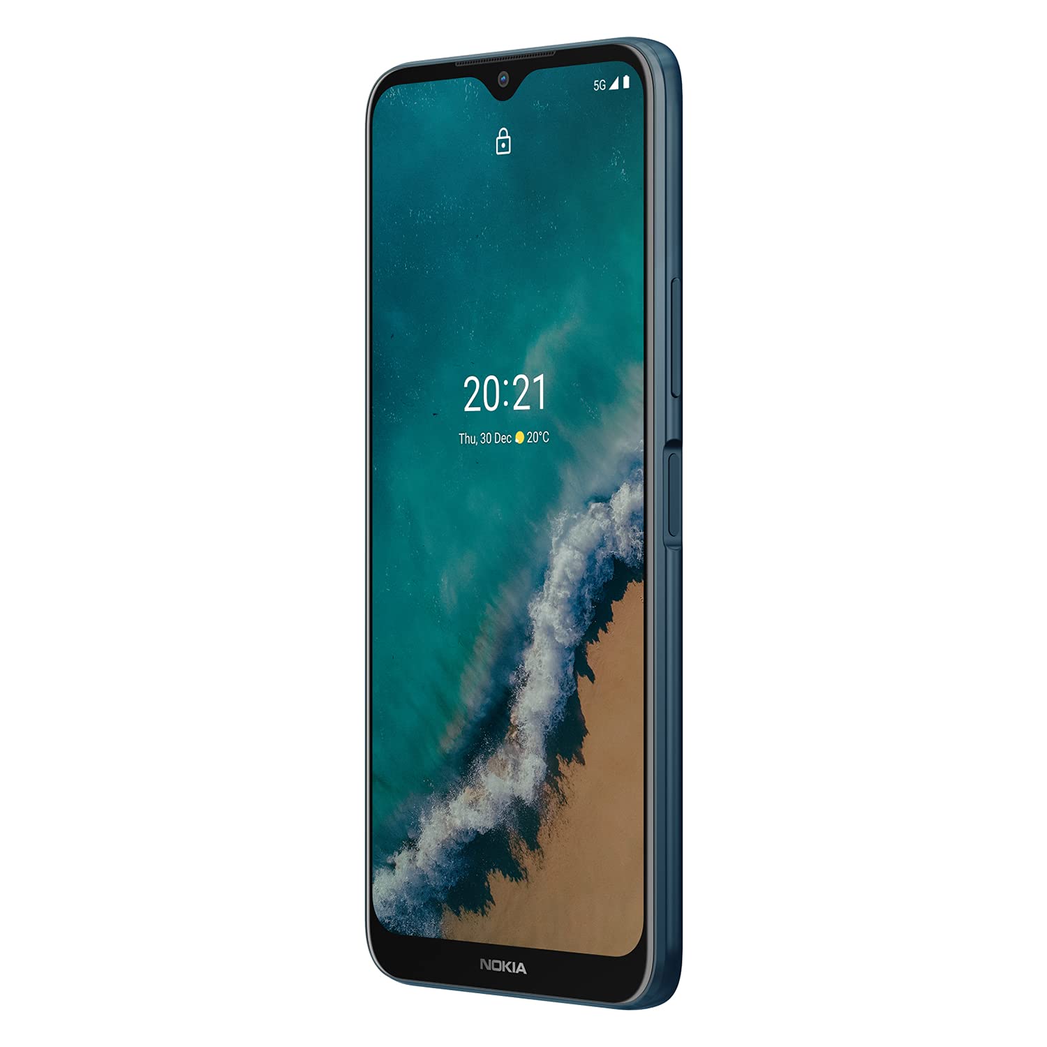 Nokia G50 5G | Android 11 | Unlocked Smartphone | US Version | 4/128GB | 6.82-Inch Screen | 48MP Triple Camera | Ocean Blue