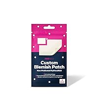 HANHOO Custom Blemish Patch | Designed for Cluster Acne | Reduce Blemishes and Promotes healing | Hydrocolloid Skin Protection (2 Patch Count)
