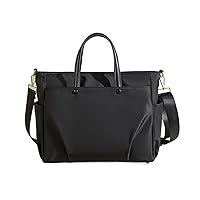 [YorEm] TOP FORWARD Women Bags Waterproof Wear-Resistant Soft Solid Bag for Women 15.6 Inch Laptop Handbag Shoulder Bag Tote