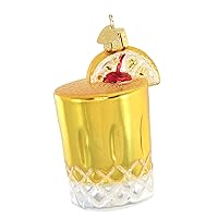Old World Christmas Whiskey Sour Glass Blown Ornament for Christmas Tree