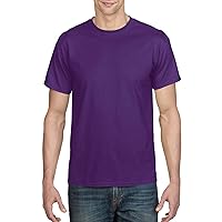 Gildan Mens DryBlend 50 Cotton/50 Poly T-Shirt, Large, Purple