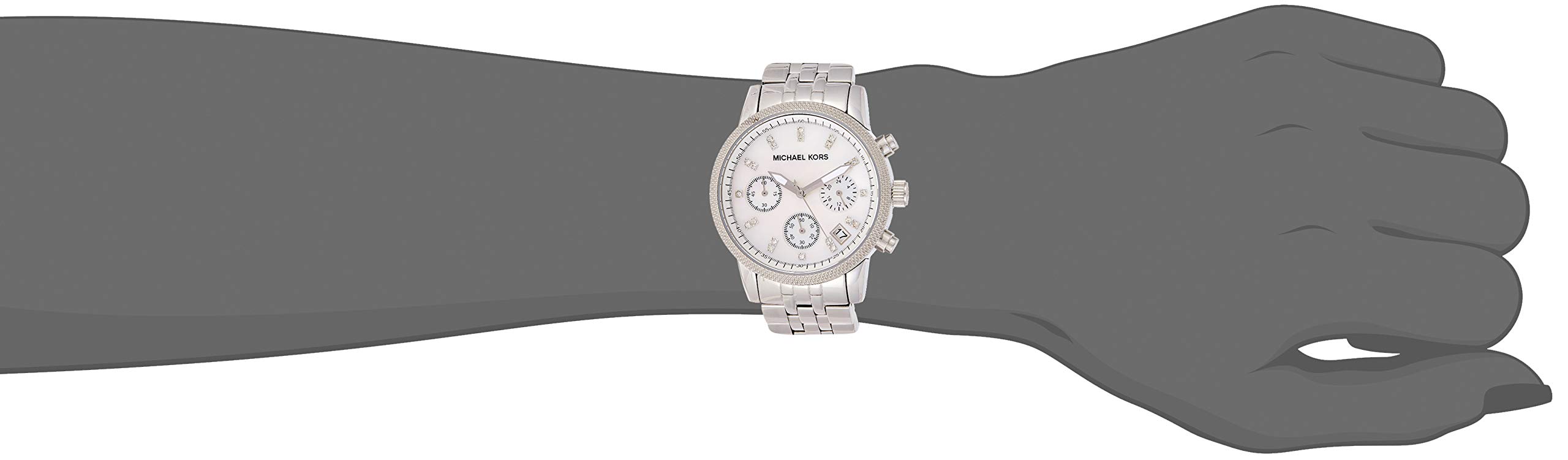 Michael Kors Women's Ritz Silver-Tone Watch MK5020