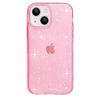 Velvet Caviar Compatible with iPhone 13 Case Pink Glitter [8ft Drop Tested] Protective Clear Cover