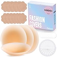TANSTC Nipple Cover [100% Natural - No Sensitivity] Pasties Nipple Covers for a Comfortable and Invisible Breast Lift