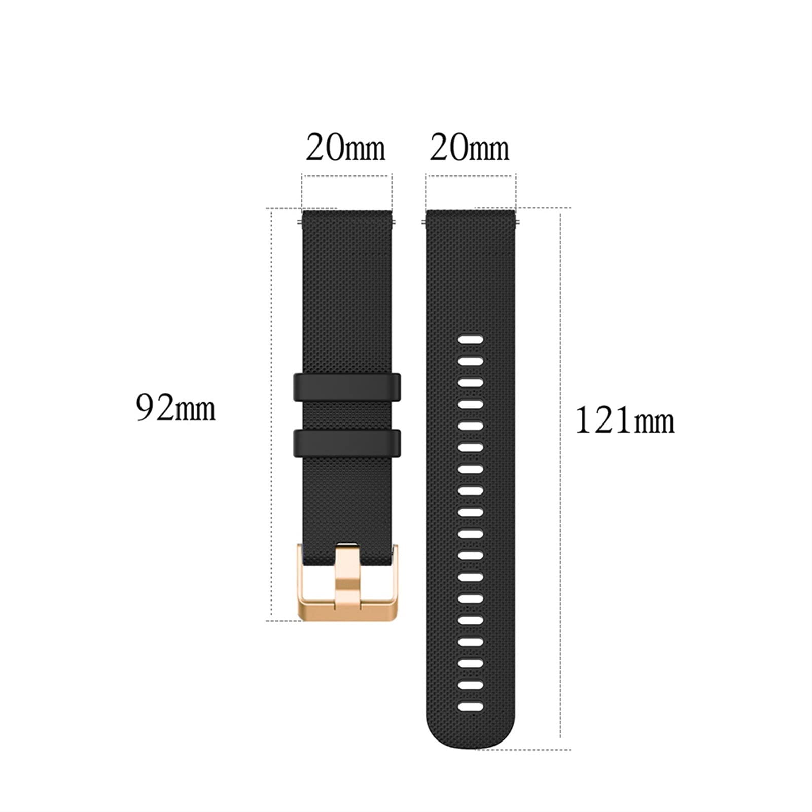Wscebck Replacement Watchband for SUUNTO 3 Fitness Silicone Bracelet Sport Wristband Strap for SUUNTO 3 Fitness Smart Watch 20mm Strap (Color : 12, Size : for SUUNTO 3 Fitness)