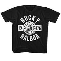 Rocky Kids T-Shirt 1976 Boxing Club Black Tee