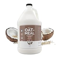 Bark 2 Basics Oatmeal Dog Shampoo, 1 Gallon - Natural Colloidal Oatmeal, Natural Ingredients, Calms Dry Itchy Irritated Skin, Moisturizes and Soothes the Skin and Coat, Professional Grade