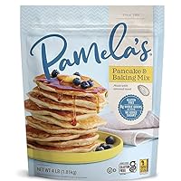Pamela's Products Gluten Free Baking and Pancake Mix, Unflavored, 64 Oz