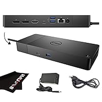 Dell WD19S Docking Station with 180W Power Adapter and 130W Power Delivery - USB Type-C HDMI, Dual DisplayPort (WD19S180W) -Boomph's Comprehensive Ultimate Performance Dock Solution for Your Workspace